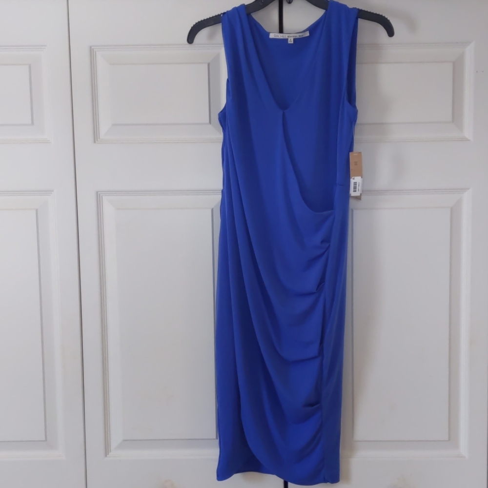 Rachel Roy Blue Sleeveless Dress New with Tags